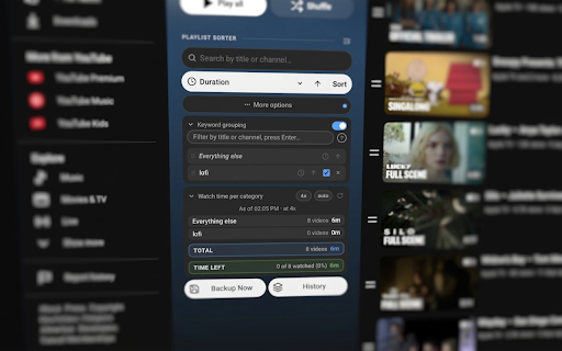 YouTube Playlist Sorter – Watch Later & More screenshot