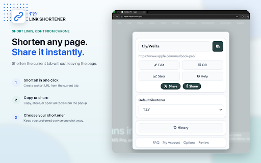 Url Shortener screenshot