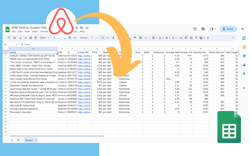 BNB Toolbox Scraper for Airbnb screenshot