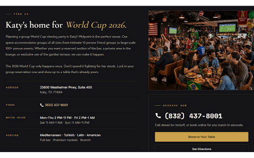 Midpoint World Cup Explorer screenshot