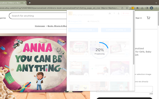 Etsy Image Downloader screenshot