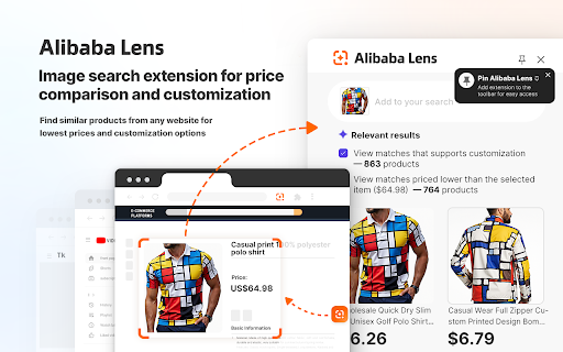 Alibaba Lens: Official Alibaba.com Image Search Tool for Wholesale Supply screenshot