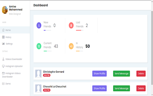 Unfriend Notify for Facebook screenshot