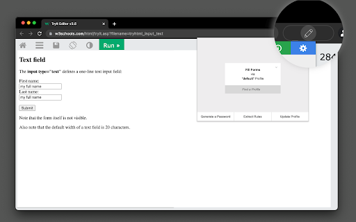 AutoFill Forms screenshot
