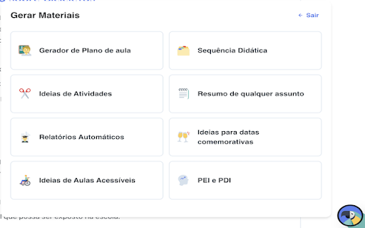 Teachy extension screenshot