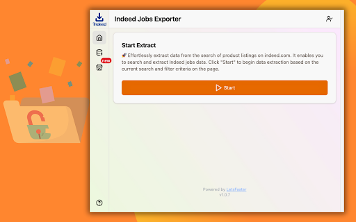 Indeed Jobs Exporter screenshot