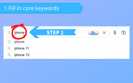 Universal Keyword Planner box screenshot