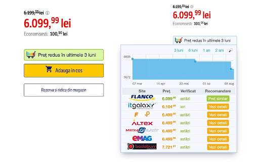 xPrice - istoric preturi & coduri de reducere screenshot