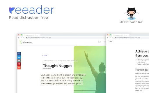 Reeader - Minimal reader with speed reading screenshot