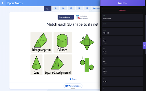 Solver for Sparx screenshot