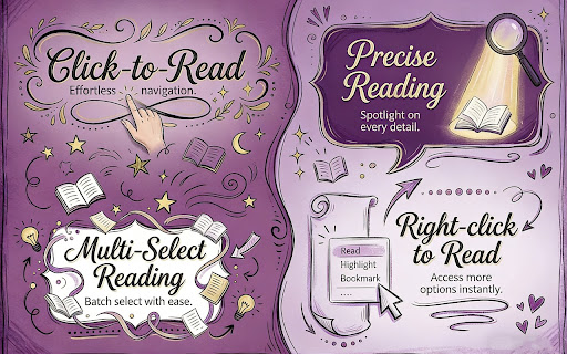 ListenQuir: Read Page Content Aloud | TTS Text-to-Speech screenshot