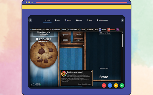 Cookie Clicker Unblocked screenshot
