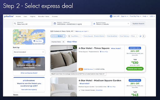 Pricewire screenshot