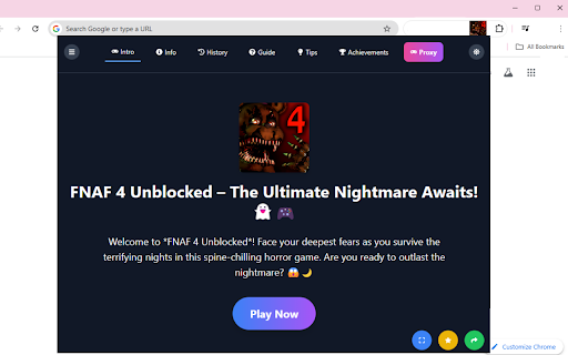 FNAF 4 Unblocked screenshot