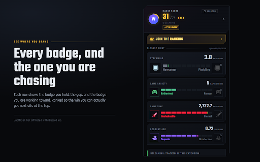 Badge Previewer for Discord screenshot