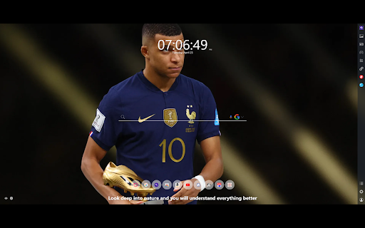 Kylian Mbappé MeaVana screenshot