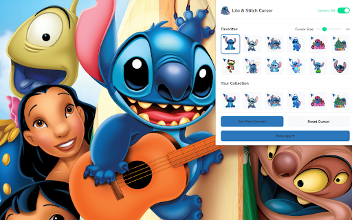 Lilo & Stitch Cursor ★ Custom Cursor for Chrome™ screenshot