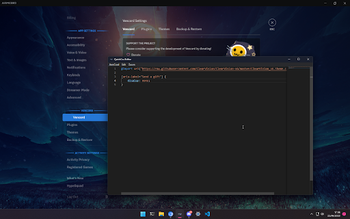 Vencord Web screenshot