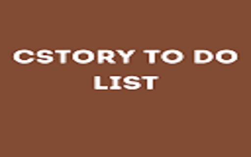 CStory To Do List screenshot