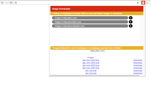 Image Downloader Professional Premium screenshot