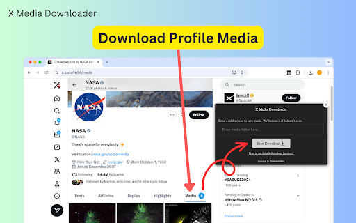 X Media Downloader - Twitter Media Downloader screenshot