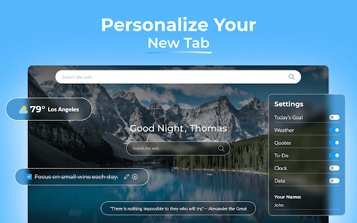 Lotus - A Personalized Productivity Workspace screenshot