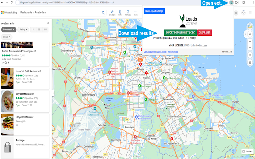 Maps Extractor by Leads Extractor screenshot