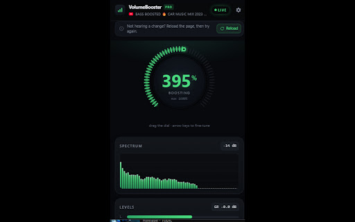 VolumeBooster: Volume & Bass Booster screenshot