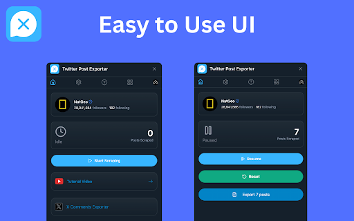 Twitter Post Exporter - Download Twitter / X Posts screenshot
