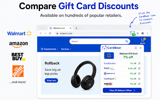 CardBear: Compare Discounted Gift Cards screenshot