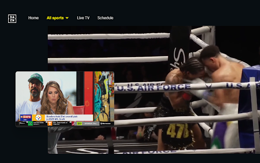DAZN: Picture in Picture screenshot