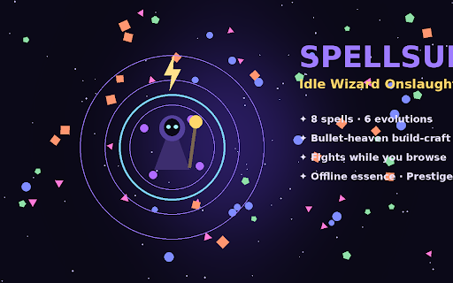 Spellsurge — Idle Wizard Onslaught screenshot