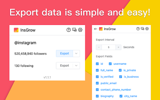 InsGrow - IG automation tool screenshot