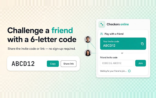 Checkers Online screenshot