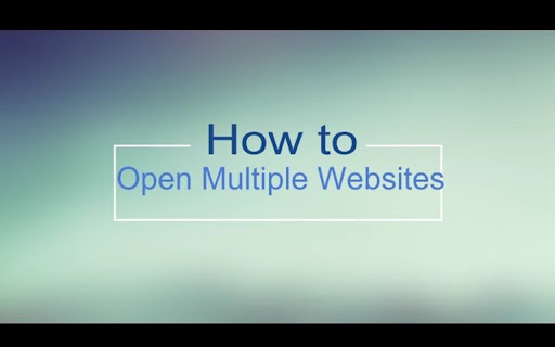 MultiURLs - open multiple urls at once screenshot