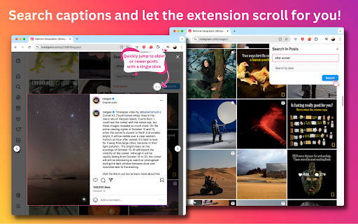 Instagram Post Finder screenshot