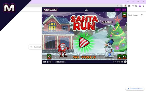 Santa Run Game - Runs Offline screenshot