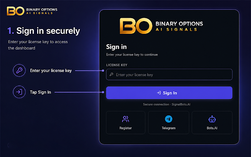 Binary Options AI Signals screenshot