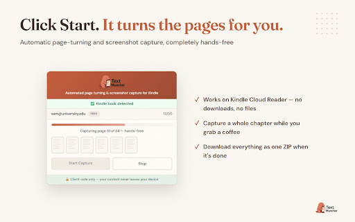 Kindle Text Extractor & OCR - TextMuncher screenshot