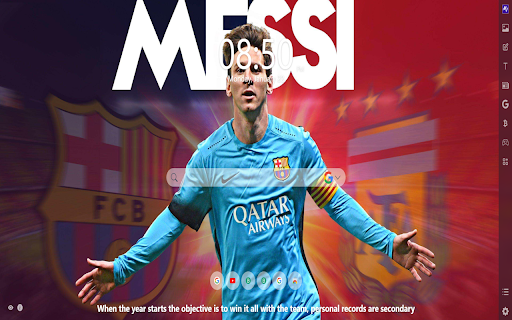 Lionel Messi MeaVana screenshot