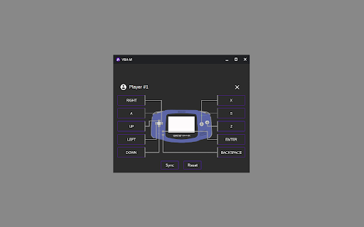 VBA-M screenshot