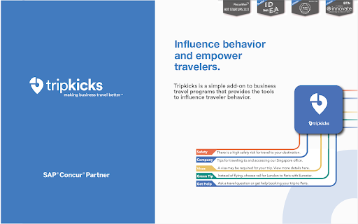Tripkicks for Concur screenshot