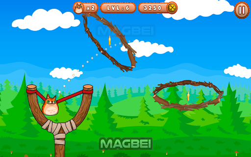 Angry Cat Shot Game - Runs Offline screenshot