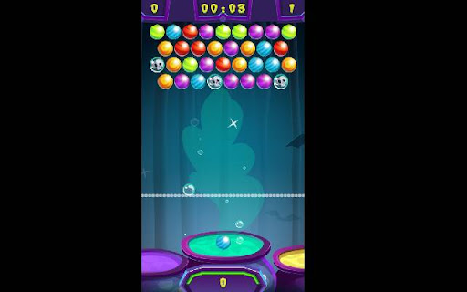 Halloween Bubble Shooter Care Game screenshot