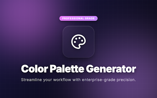 Color Palette Generator screenshot
