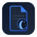 Google Docs Dark Mode icon