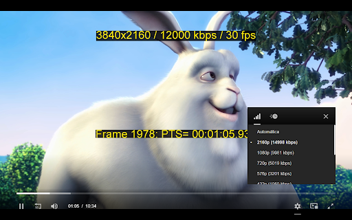 VideoPlayer MPD/M3U8/IPTV/EPG screenshot