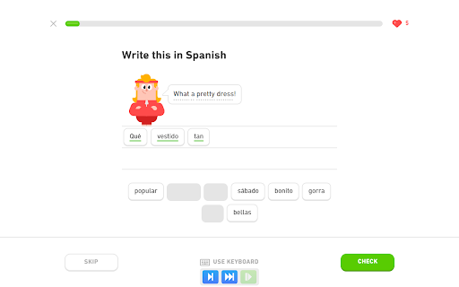 Duolingo Fast Mode screenshot