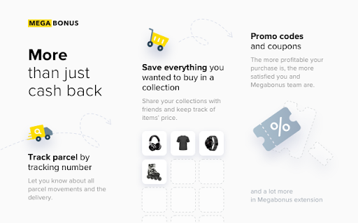 Up to 40% Cashback: AliExpress & eBay — Megabonus screenshot