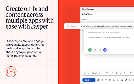 Jasper Everywhere Extension screenshot